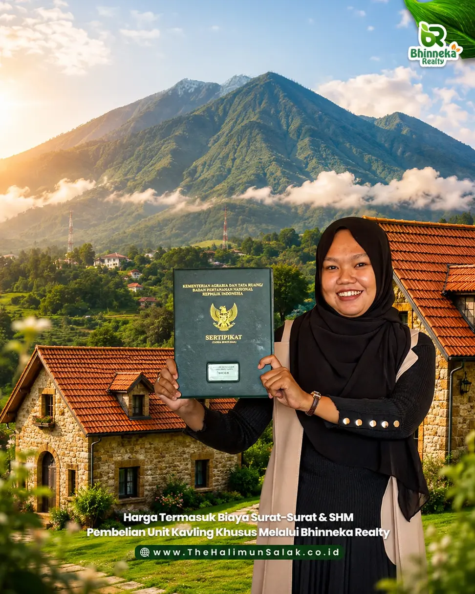 Konsep villa The Halimun Salak